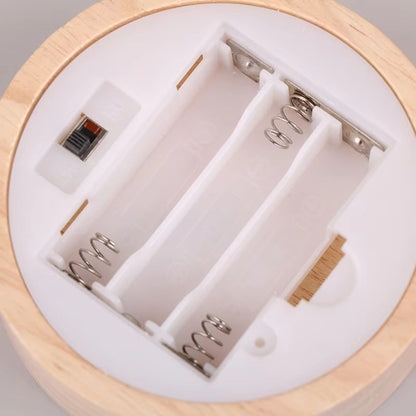 Cordless LED Display for Calming Cosmic Light (3.15 x 1.06 inches)